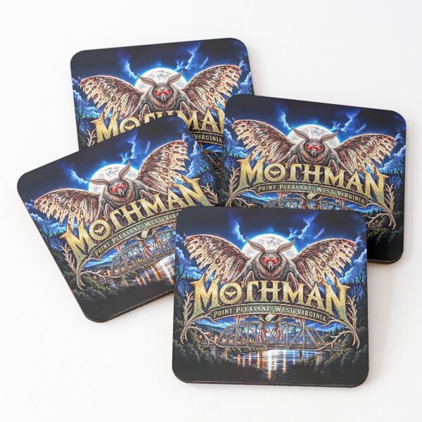 Item preview, Mothman Flies designed and sold by Nomadic Spirit Studios.