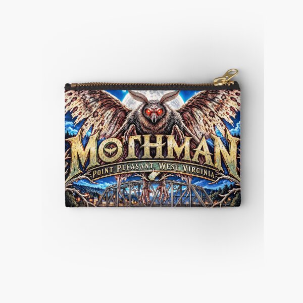 Item preview, Mothman Flies designed and sold by Nomadic Spirit Studios.