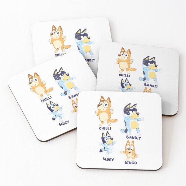 Artikelvorschau, Bluey und Bingo entworfen und verkauft von visionnen.