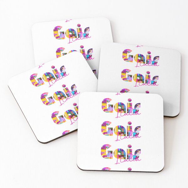 Item preview, Gais, Bolzano, Italy, Italia, colorful typography design for travellers designed and sold by Wanderful-roads.