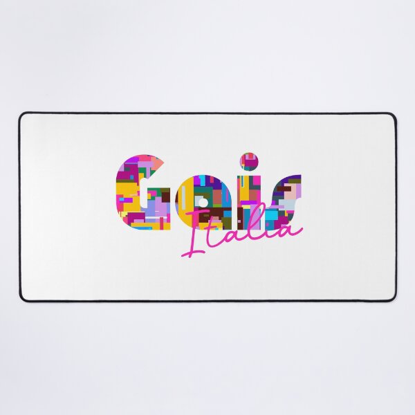Item preview, Gais, Bolzano, Italy, Italia, colorful typography design for travellers designed and sold by Wanderful-roads.
