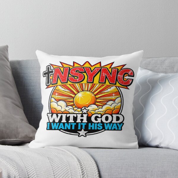 Item preview, NSYNC WITH GOD designed and sold by LizHumorComics.