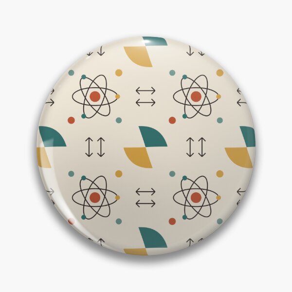 Item preview, Retro Orbit - Mid-Century Modern Atomic Geometric Pattern designed and sold by Colette van der Wal.