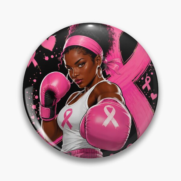 Item preview, Empowerments Pink Ribbon Boxer Girl Breasts Canceras designed and sold by MonlaOnastine15.