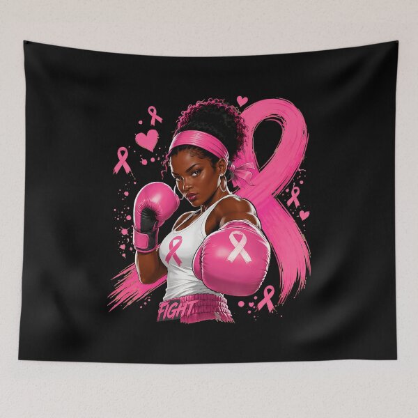 Item preview, Empowerments Pink Ribbon Boxer Girl Breasts Canceras designed and sold by MonlaOnastine15.