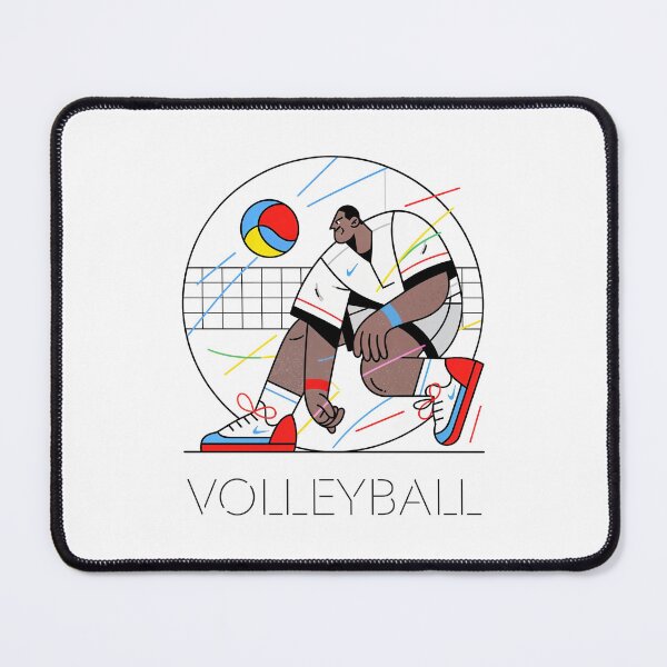Item preview, Sticker - Decal - Volleyball Player Graphic Art designed and sold by ForeverPrintsOK.