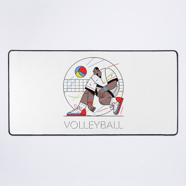 Item preview, Sticker - Decal - Volleyball Player Graphic Art designed and sold by ForeverPrintsOK.