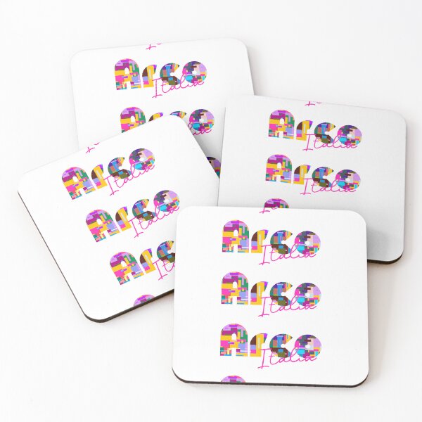 Item preview, Arco, Trento, Italy, Italia, colorful typography design for travellers designed and sold by Wanderful-roads.