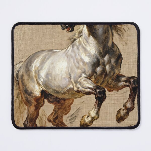 Item preview, Gray Rearing Horse Classical designed and sold by KAMOCHI Art.