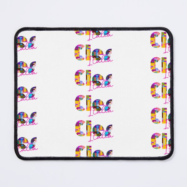 Item preview, Cles, Trento, Italy, Italia, colorful typography design for travellers designed and sold by Wanderful-roads.