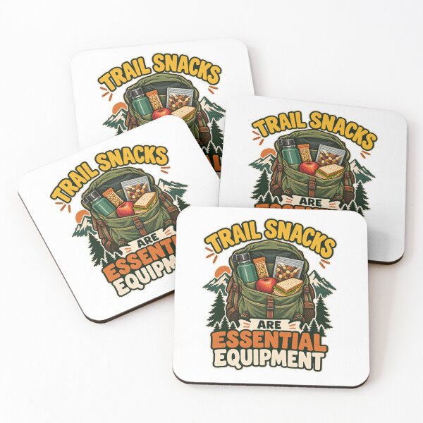 Item preview, Trail Snacks Are Essential Equipment Hiking Gift Design designed and sold by Logic72.