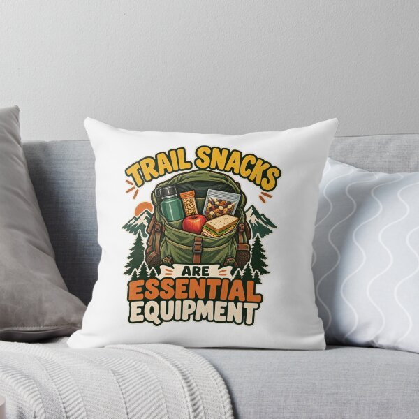 Item preview, Trail Snacks Are Essential Equipment Hiking Gift Design designed and sold by Logic72.