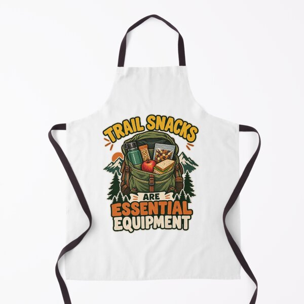 Item preview, Trail Snacks Are Essential Equipment Hiking Gift Design designed and sold by Logic72.