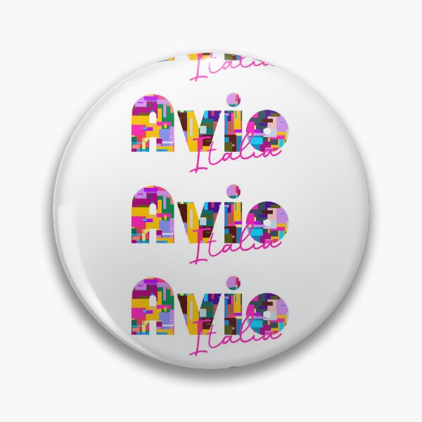Artikelvorschau, Avio, Trento, Italien, Italia, farbenfrohes Typografie-Design für Reisende entworfen und verkauft von Wanderful-roads.