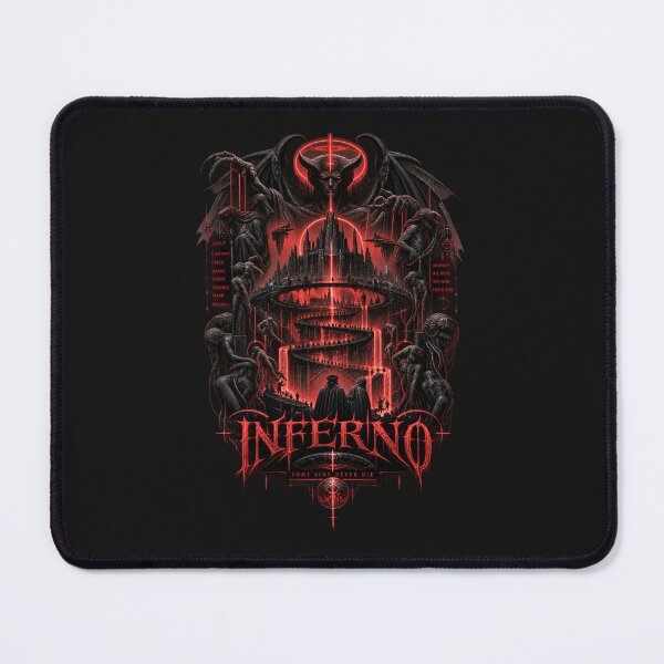Item preview, Descend into a futuristic vision of Dante’s Inferno designed and sold by Cotton-Vibe.