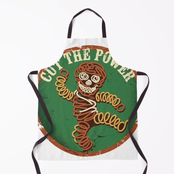 Item preview, Insignia de calavera de electricista con el lema "Corta la corriente" designed and sold by Odd-jack.