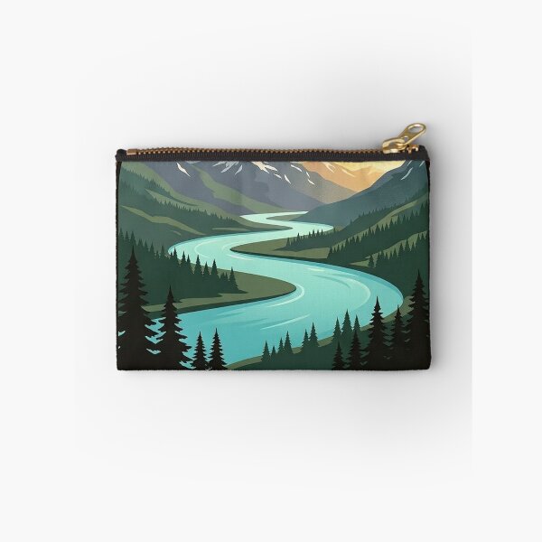 Item preview, Kenai River Alaska Vintage Travel Badge Sticker designed and sold by DetourDgn.