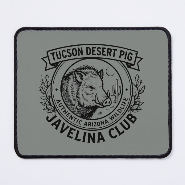 Item preview, Tucson Desert Pig – Vintage Javelina Arizona Wildlife designed and sold by Art-Arcade6.