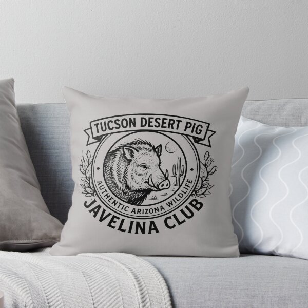 Artikelvorschau, Tucson Desert Pig – Vintage Javelina Arizona Wildlife entworfen und verkauft von Art-Arcade6.