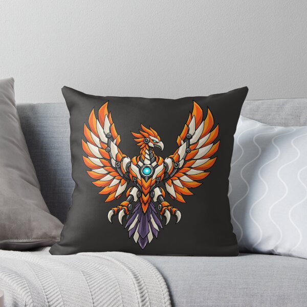 Item preview, Phoenix Reboot – Winged Robot Hero designed and sold by Thaivi Design.