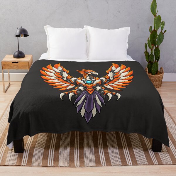 Item preview, Phoenix Reboot – Winged Robot Hero designed and sold by Thaivi Design.
