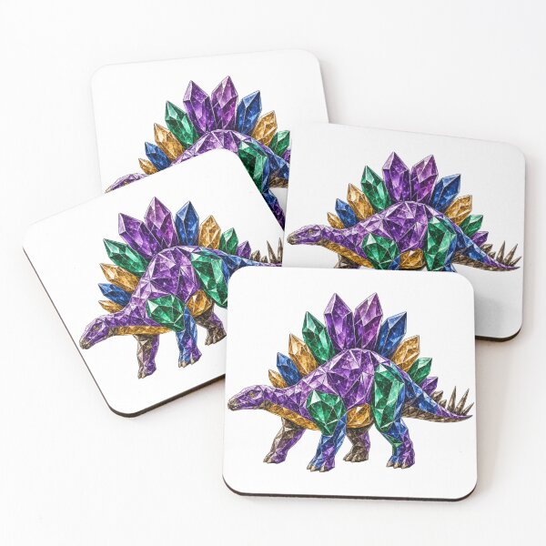 Item preview, Crystal Stegosaurus designed and sold by cbfineart.