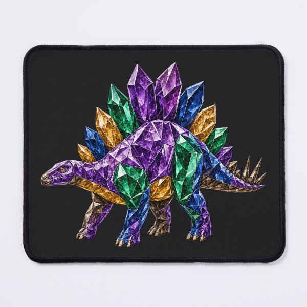 Item preview, Crystal Stegosaurus designed and sold by cbfineart.