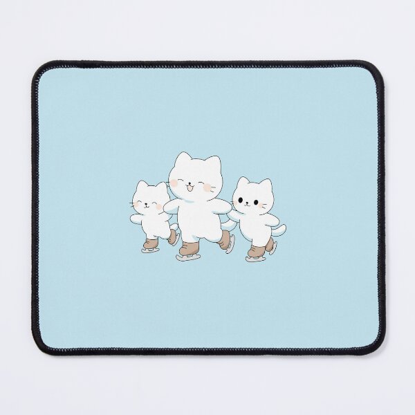 Item preview, Three Cute Kittens Ice Skating designed and sold by DesgnsxGifts.