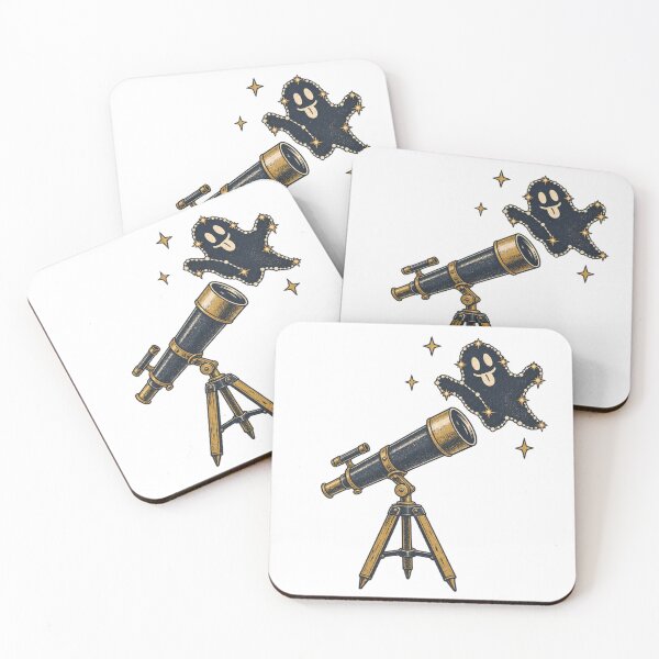 Item preview, Telescope Problem Retro Halloween Stargazing Design designed and sold by Golden Era Studio.