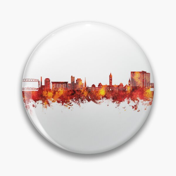 Item preview, Duluth Minnesota Skyline designed and sold by ArtPrints.