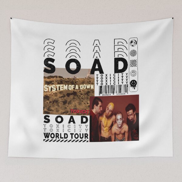 Item preview, SoaD Vintage Rock Metal Music Band Concert designed and sold by YAIChic.