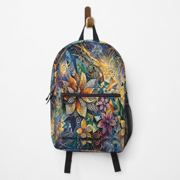 Item preview, Explosive Cosmic Zentangles Flowers designed and sold by artedamensagem.