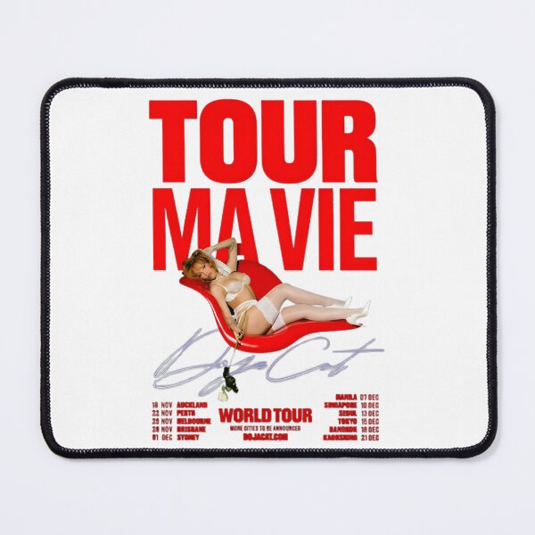 Item preview, DojaCat Tour Ma Vie World Tour Pop Music Fan Art designed and sold by TimelessRetroCo.