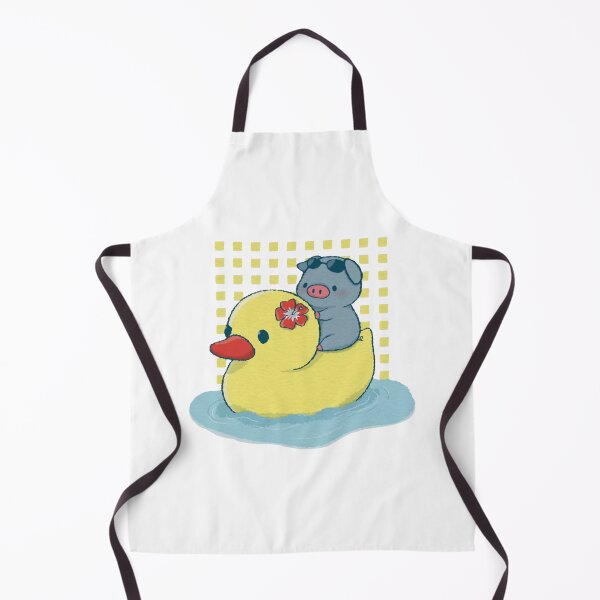 Item preview, Duck Rider Cute Piglet Rubber Bath Toy Design designed and sold by Aazrainpig.