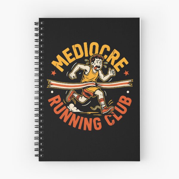 Item preview, Mediocre Running Club Funny Running Joke For Retro Runners designed and sold by Redgiant87x.