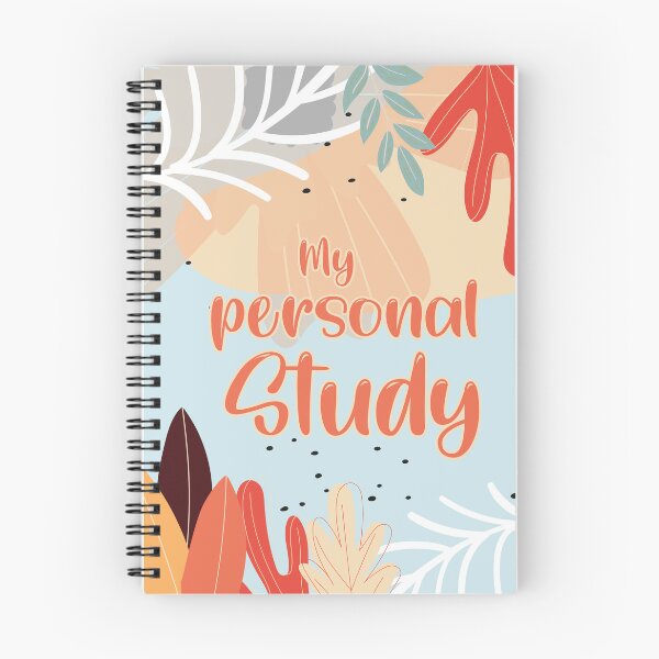Item preview, "My Personal Study" notebook - JW designed and sold by LiliGalerie.