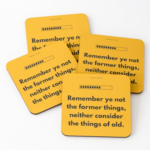 Item preview, Isaiah 43:18 designed and sold by Undonemadenew.