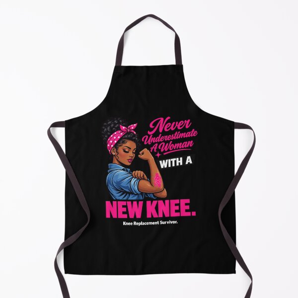 Item preview, Never Underestimate a Woman With a New Knee designed and sold by ChristiPeta.