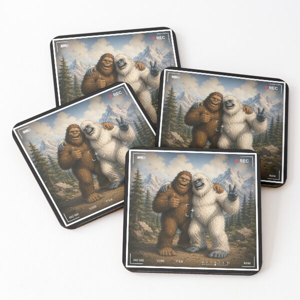 Item preview, Funny Bigfoot & Snow Creature Mountain Adventure designed and sold by Spyshirt.