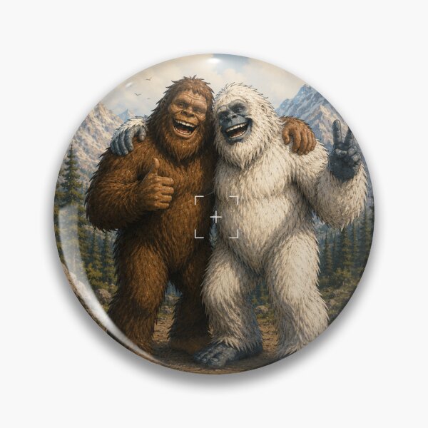 Item preview, Funny Bigfoot & Snow Creature Mountain Adventure designed and sold by Spyshirt.