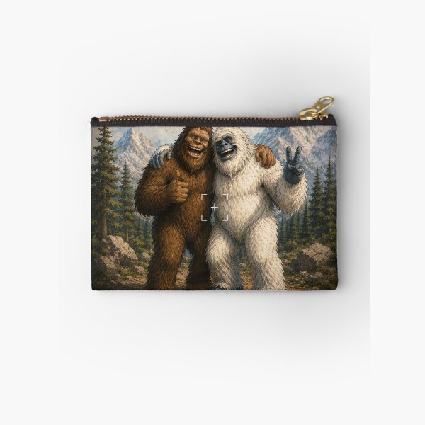 Item preview, Funny Bigfoot & Snow Creature Mountain Adventure designed and sold by Spyshirt.