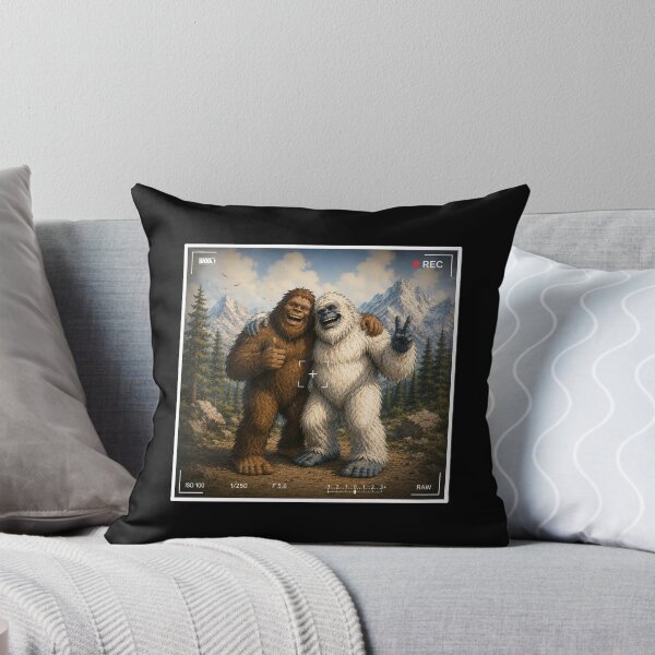 Item preview, Funny Bigfoot & Snow Creature Mountain Adventure designed and sold by Spyshirt.