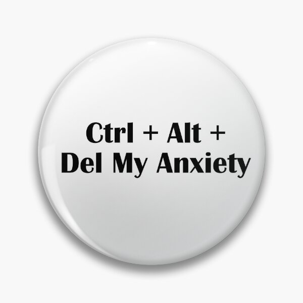 Item preview, Ctrl Alt Del My Anxiety Funny Tech Quote designed and sold by IannelloDesign.