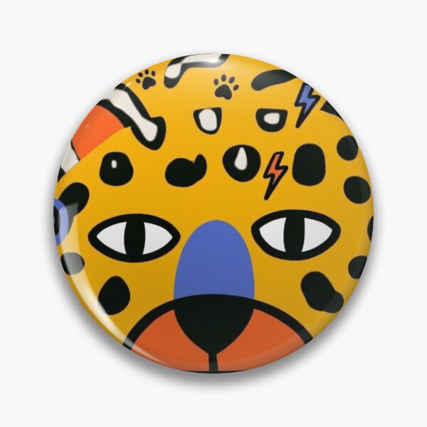 Item preview, Leopard Spotted Getting a Shocking Blue Nose Job While Paws-ing for Reflection designed and sold by Print Fiction.