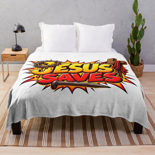 Item preview, JESUS SAVES designed and sold by LizHumorComics.