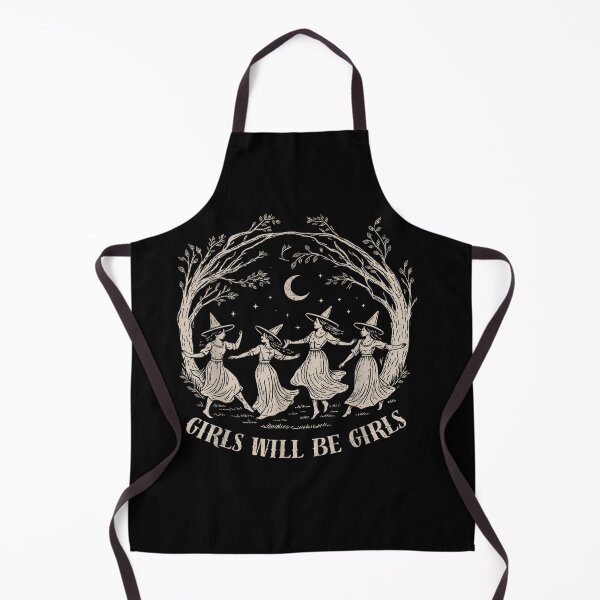 Item preview, Feminist, Girls Will Be Girls, Witches Halloween designed and sold by BASKN.