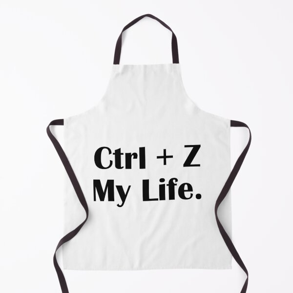 Item preview, Ctrl Z My Life Funny Tech Meme Quote designed and sold by IannelloDesign.