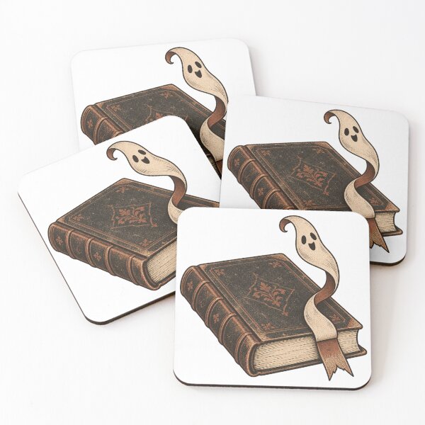 Item preview, Bookmark Refuses To Leave Retro Halloween Book Design designed and sold by Golden Era Studio.