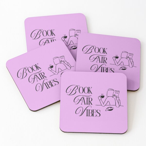 Item preview, Book Fair Vibes and coffee designed and sold by Brittainspires.