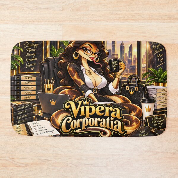 Item preview, Vipera Corporatia – Corporate Snake Queen designed and sold by PRINTIONAL.